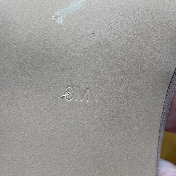 David’s Bridal Lyla Rose Gold Crystal Embellished Crisscross Skinny Strap Heels - Picture 13 of 16